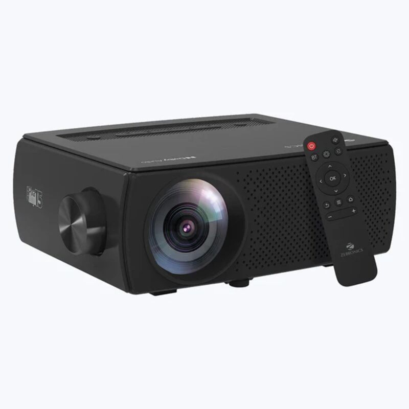 Zebronics Smart Projector Zeb PixaPlay 15 5500 lumens USB, HDMI